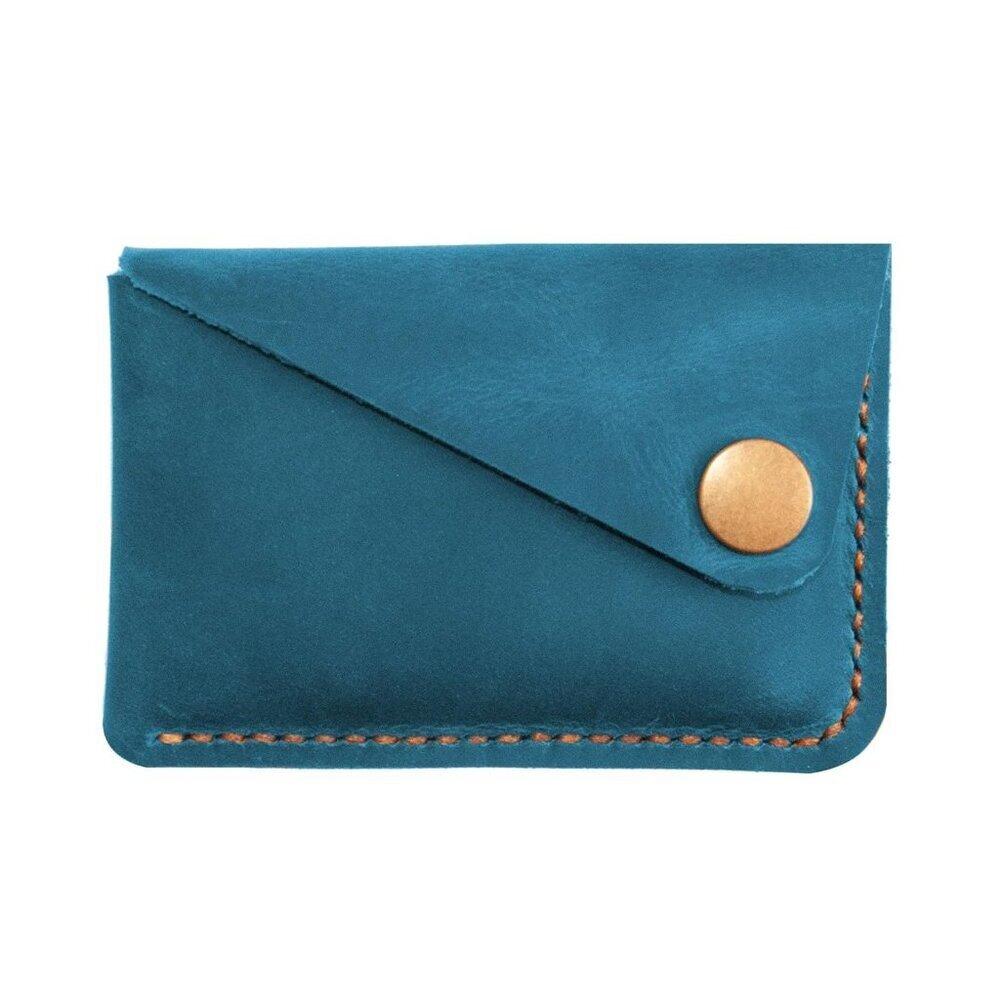 Leather Card Holder, Credit Card Wallet, Front Pocket Wallet, Slim Wallet, Cardh - Picture 4 of 5